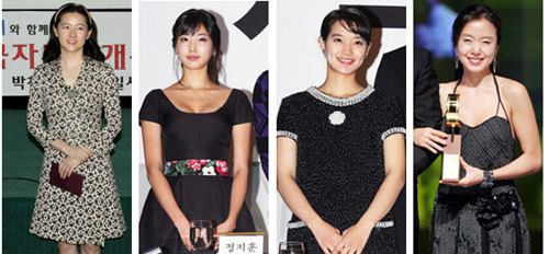 韩国女星喜欢什么颜色的衣服-幽兰花香